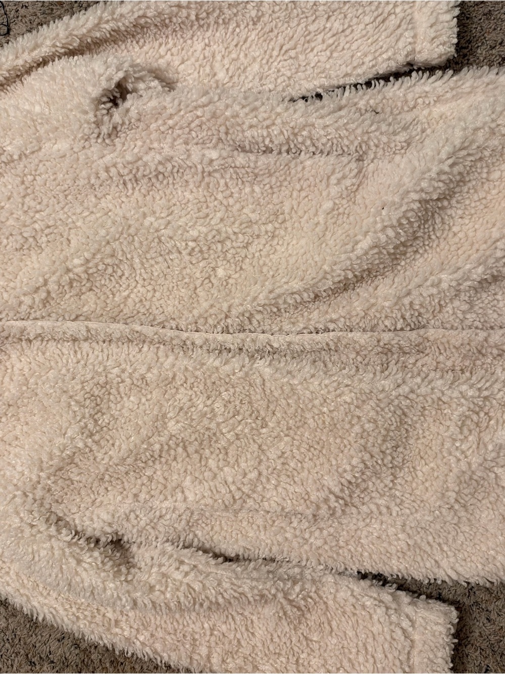 Banana Republic Women's Cream Sherpa Jacket